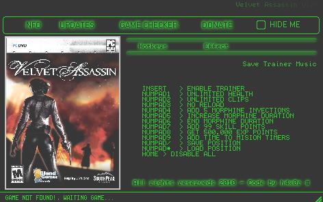 溫柔刺客十項(xiàng)修改器 