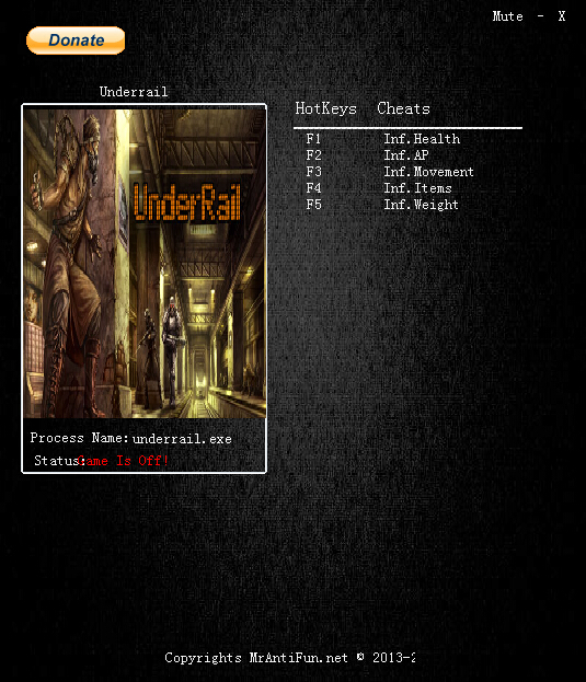 軌道之下五項修改器