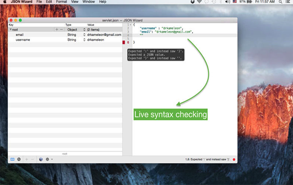 JSON Wizard Mac版 V1.3 官方版圖2