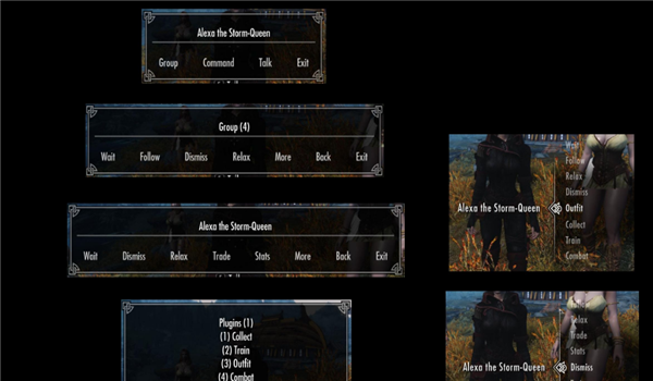 上古卷軸5重制版動作插件FNIS