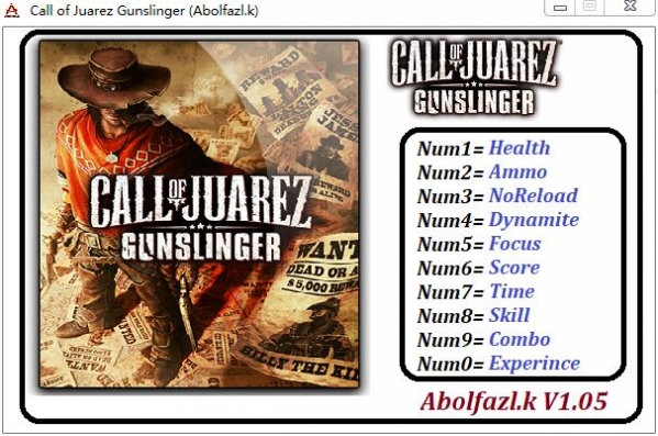 狂野西部槍手十項(xiàng)修改器