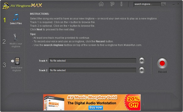 AV Ringtone MAX(鈴聲編輯器工具) 