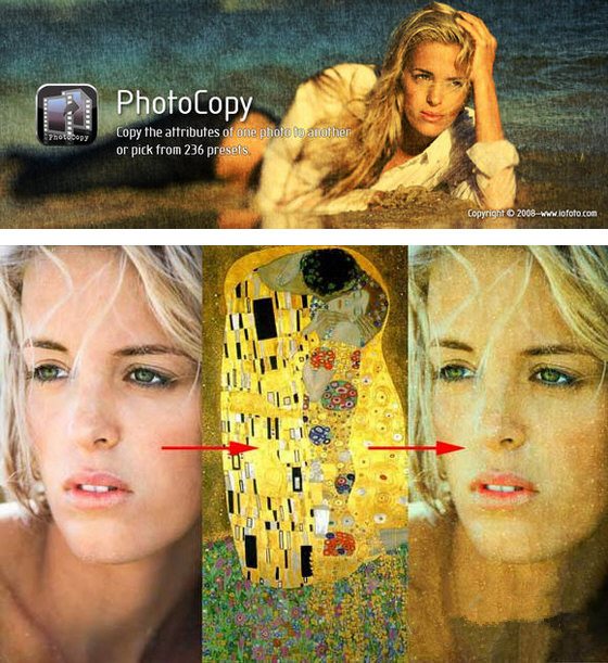 PS風格影印濾鏡