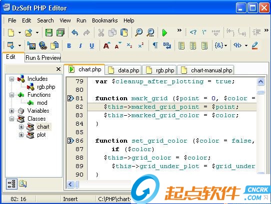 DzSoft PHP Editor