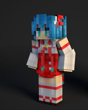 我的世界王者榮耀大喬小喬皮膚下載