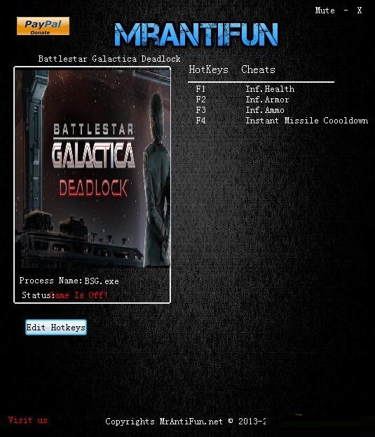 太空堡壘卡拉狄加僵局四項(xiàng)修改器下載