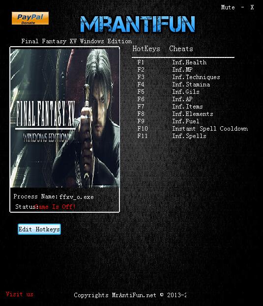 最終幻想15游戲修改器