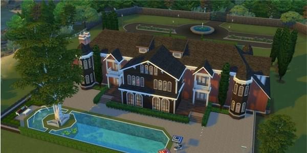 模擬人生4虎斑灣超級豪宅mod下載