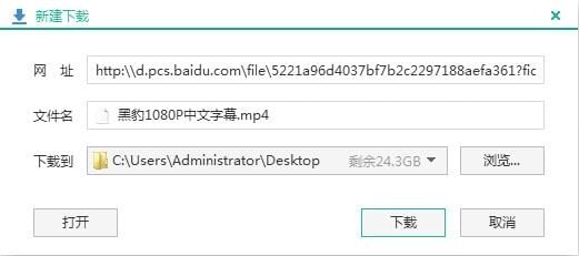 百度網(wǎng)盤解析器