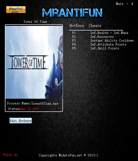 時(shí)間之塔修改器