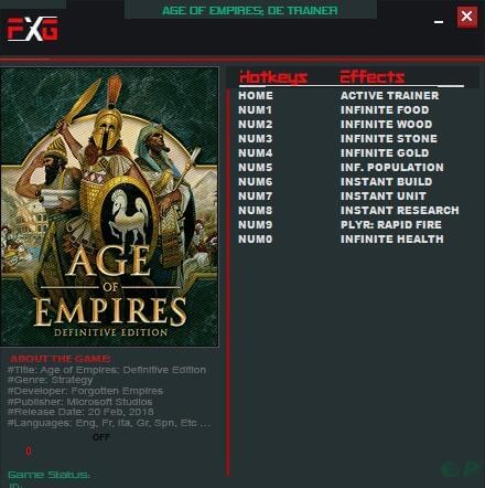 帝國(guó)時(shí)代終極版十項(xiàng)修改器