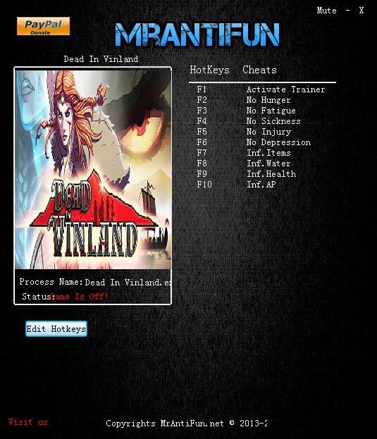 死在文蘭九項(xiàng)修改器 綠色免費(fèi)版圖1