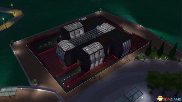 模擬人生4細(xì)細(xì)的紅線現(xiàn)代住宅mod下載 免費(fèi)版圖3