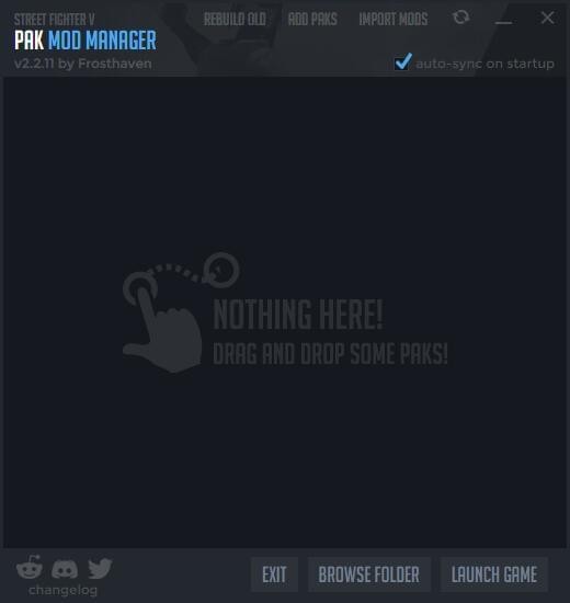 街頭霸王5mod管理器