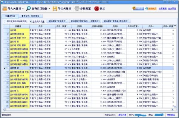 淘寶商品類目查詢工具