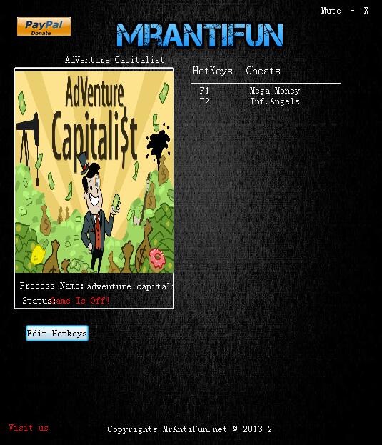 冒險(xiǎn)資本家修改器