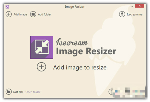 Icecream Image Resizer下載