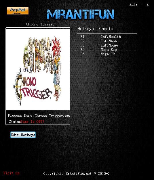 超時空之輪修改器