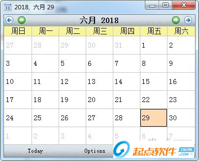FRSCalendar桌面日歷工具