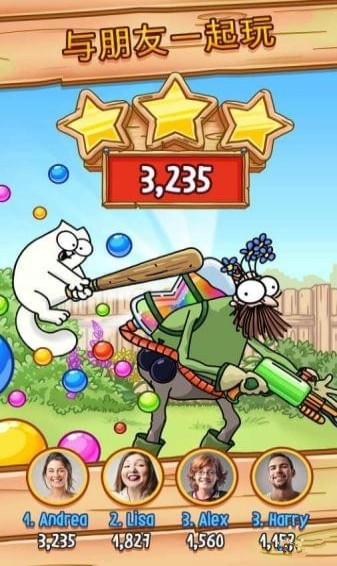 西蒙的貓泡泡射手手游