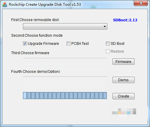 Rockchip Create Upgrade Disk tool下載
