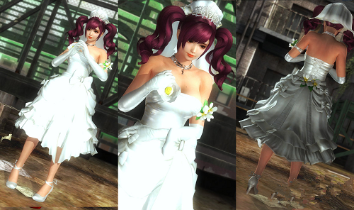 死或生5最后一戰(zhàn)加西亞純白婚紗MOD