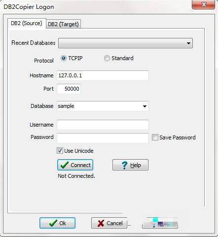 DB2Copier(DB2數(shù)據(jù)庫復(fù)制工具) V1.6 免費版圖2