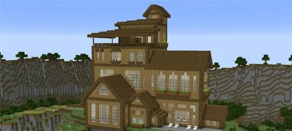 我的世界懸崖木屋地圖