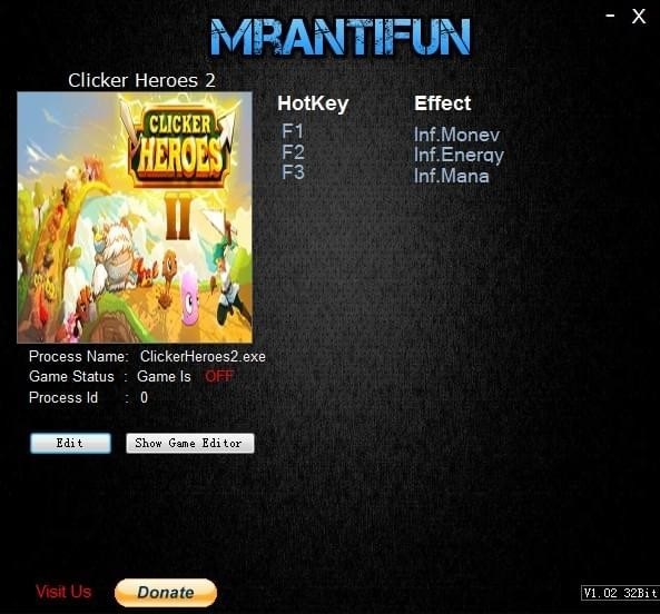 點擊英雄2三項修改器下載 免費版