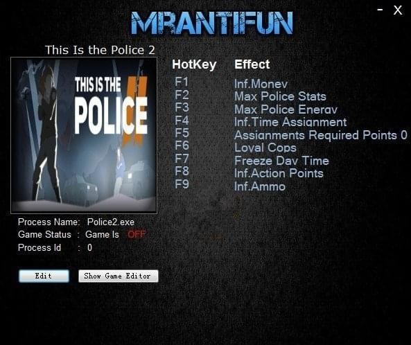 這就是警察2九項(xiàng)修改器