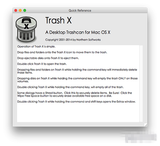 Trash X Mac版 V1.9.5 免費(fèi)版圖1