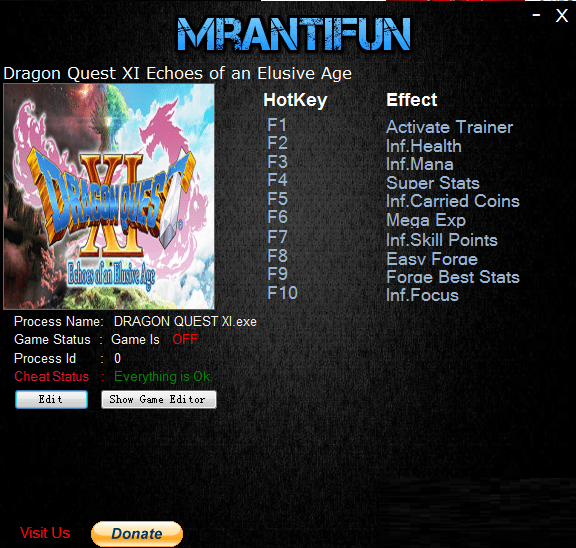 勇者斗惡龍11修改器