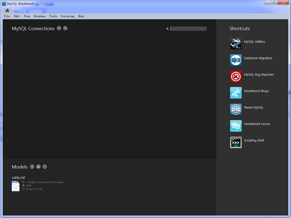 mysql workbench 下載 v6.3CE 漢化中文版圖1