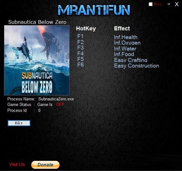 深海迷航零度之下修改器