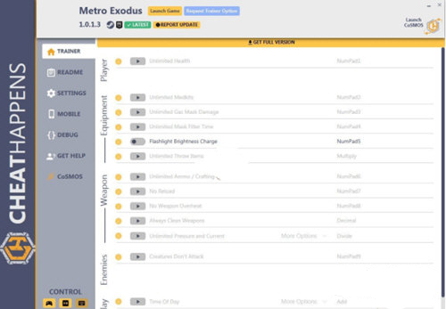 地鐵逃離十四項(xiàng)修改器