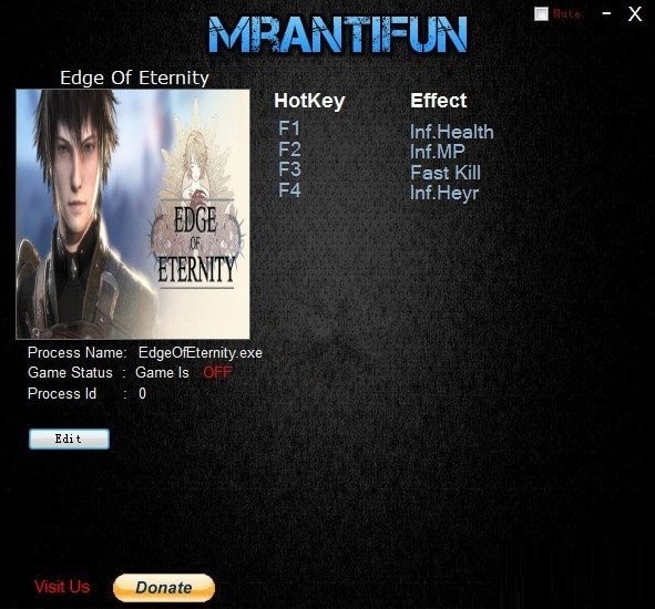 永恒邊緣四項(xiàng)修改器下載