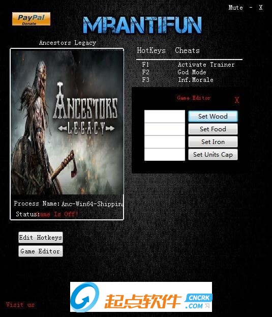 祖先遺產(chǎn)六項修改器