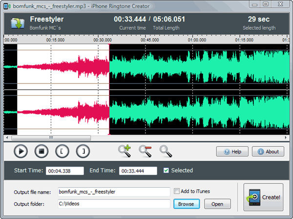 Abyssmedia iPhone Ringtone(iPhone鈴聲制作) v2.9.0.0 免費(fèi)破解版圖1