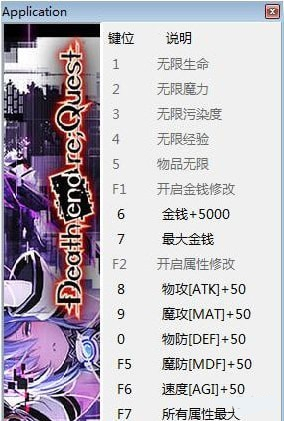死亡終局輪回試煉十四項(xiàng)修改器