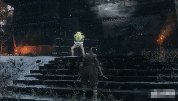 只狼影逝二度赤鬼變身怪物史萊克MOD下載