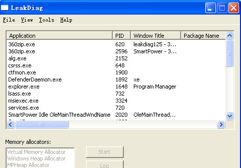 LeakDiag