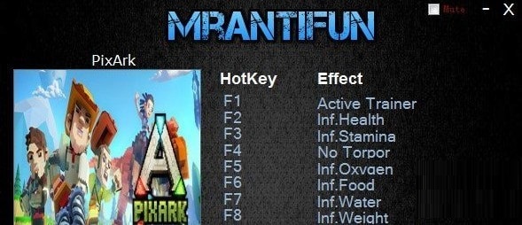 方塊方舟十二項(xiàng)修改器