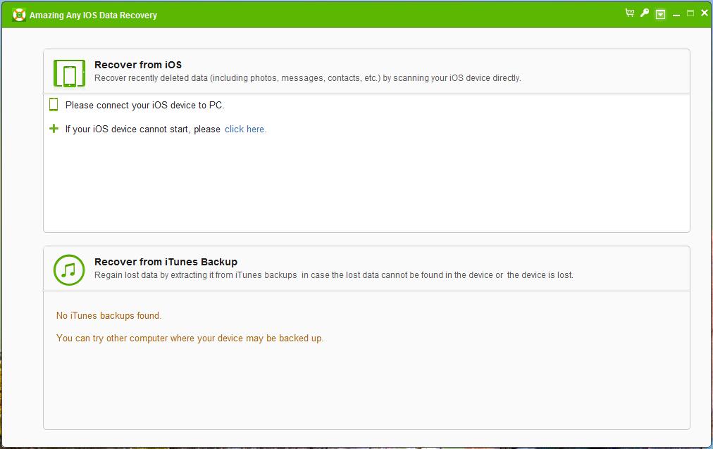 Amazing Any iOS Data Recovery下載