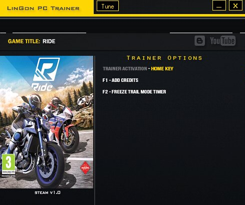 極速騎行兩項(xiàng)修改器