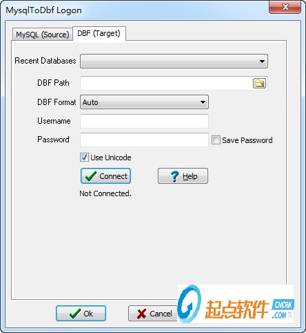 MysqlToDbf(DBF導(dǎo)入Mysql工具) v1.3 免費(fèi)版圖1