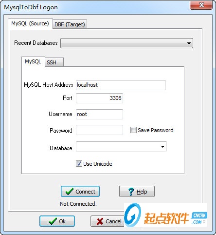 MysqlToDbf(DBF導(dǎo)入Mysql工具) v1.3 免費(fèi)版圖2