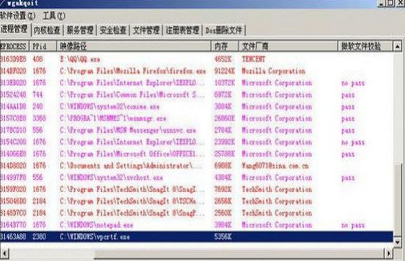 Wsyscheck下載 v1.68.33.0 綠色版圖3