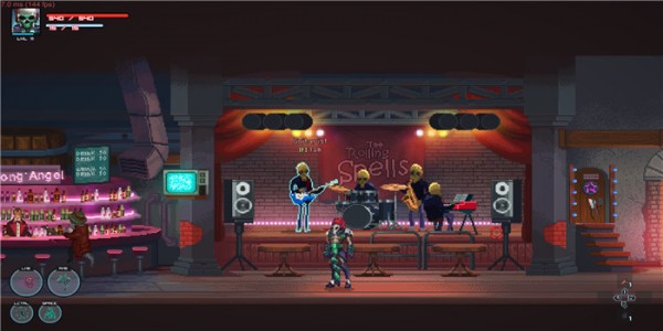 術(shù)士2噬神者是一款非常經(jīng)典的像素風(fēng)橫版動(dòng)作類冒險(xiǎn)游戲，玩家在游戲中扮演一個(gè)術(shù)士的角色，挑戰(zhàn)墮落的神，共有5個(gè)可玩角色，每個(gè)人的風(fēng)格都不同，玩家可以選擇自己喜歡的角色去挑戰(zhàn)三個(gè)不同風(fēng)格的世界。