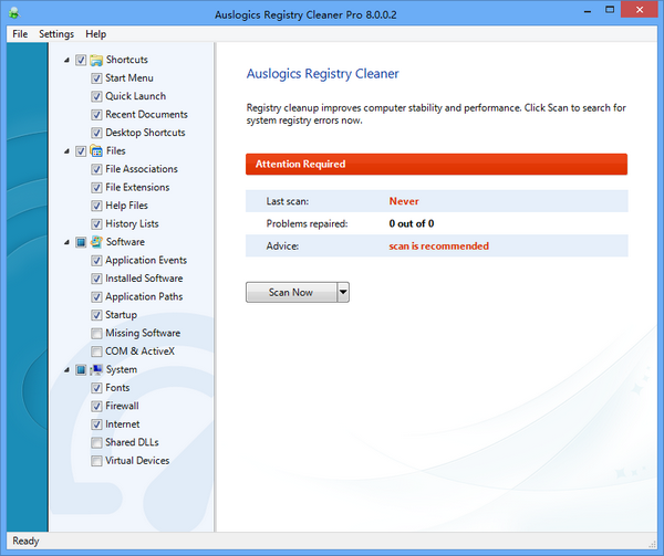 Auslogics Registry Cleaner Pro下載
