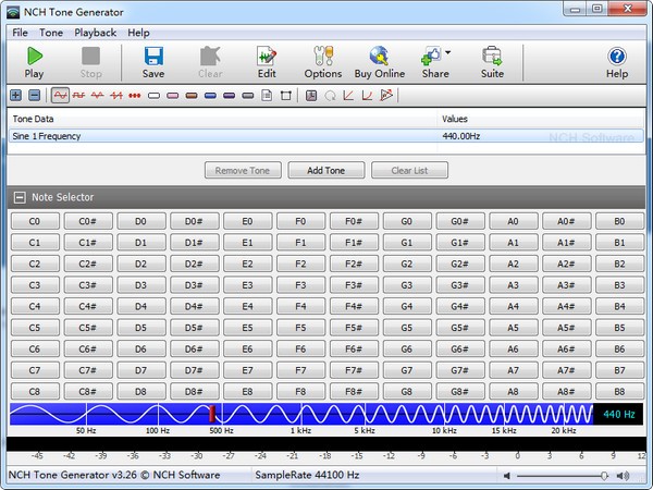 NCH Tone Generator破解版
